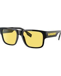 burberry sunglasses men yellow